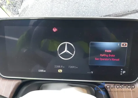 2022 Mercedes-Benz Eqs 450+ из США, поврежденный, VIN W1KCG2DB4NA005404